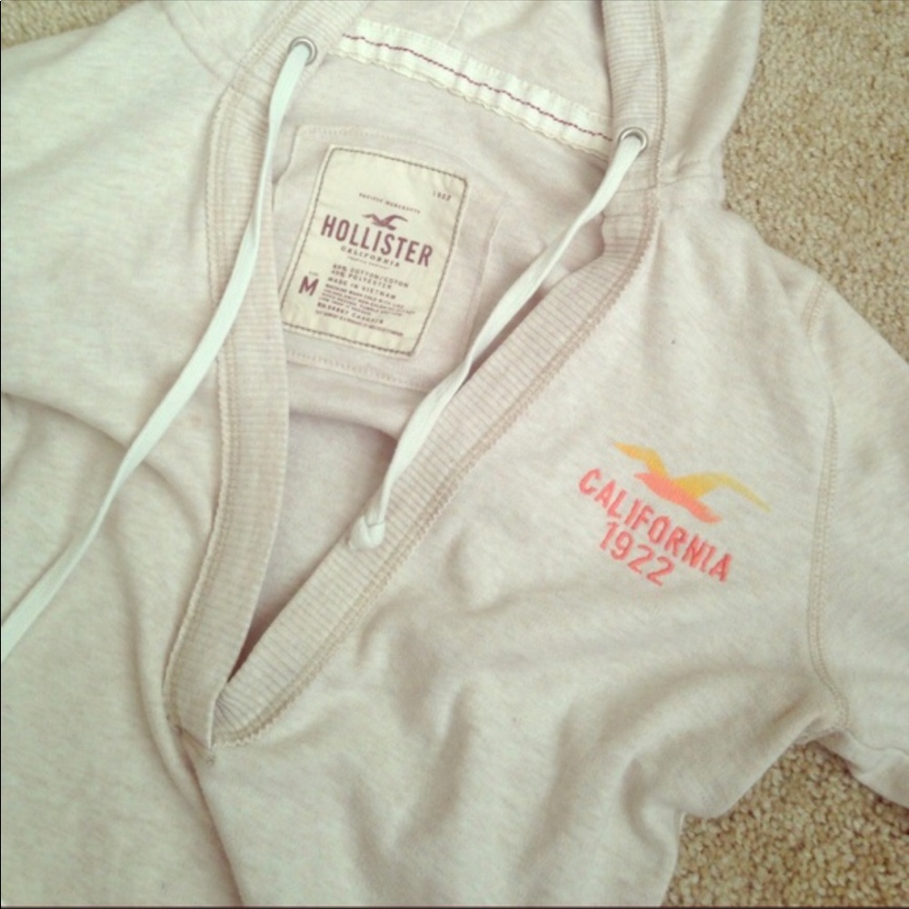 Beige Hollister tunic medium